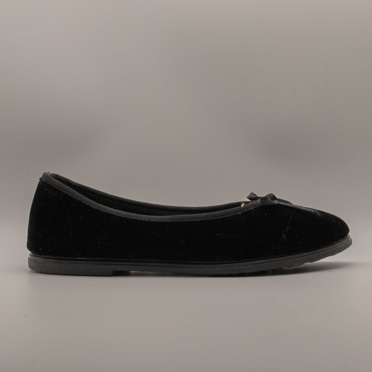 La Maison de l’Espadrille 4303-9 – Ballerine da casa in velluto - nero - scarpe di qualità venduta a Milano da Pli-Pla