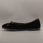 La Maison de l’Espadrille 4303-9 – Ballerine da casa in velluto - nero - scarpe di qualità venduta a Milano da Pli-Pla