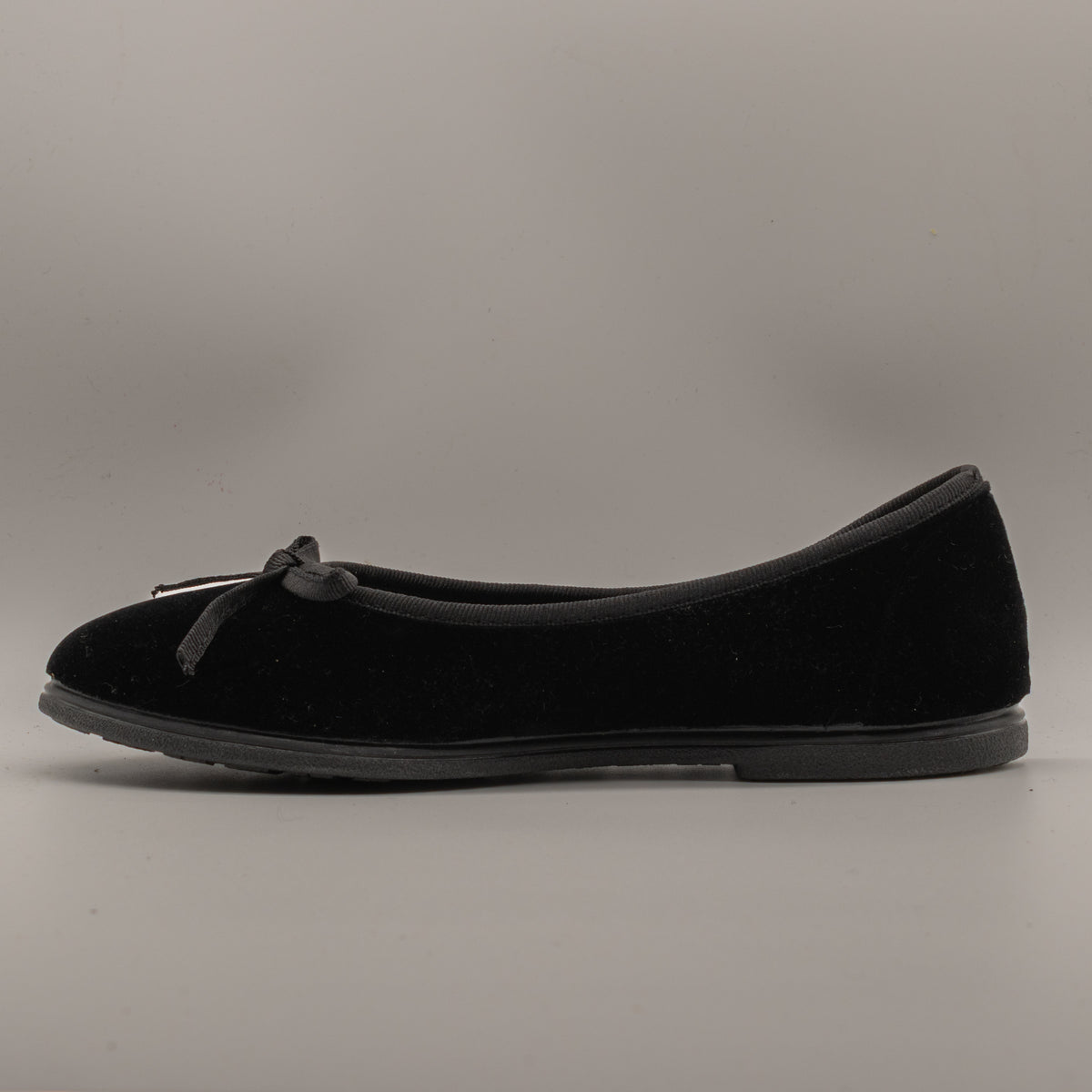 La Maison de l’Espadrille 4303-9 – Ballerine da casa in velluto - nero - scarpe di qualità venduta a Milano da Pli-Pla