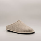 Löwenweiss Easy pantofola in feltro di lana beige - scarpe di qualità venduta a Milano da Pli-Pla
