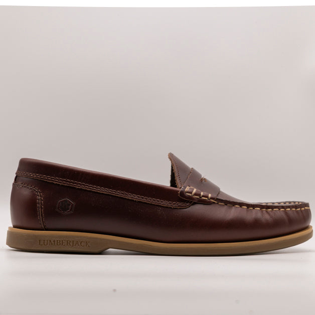 Lumberjack mocassini da barca NAVIGATOR Brunello - scarpe di qualità venduta a Milano da Pli-Pla