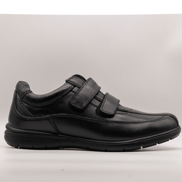 Lumberkack scarpe da uomo con velcro SIESTA nero - scarpe di qualità venduta a Milano da Pli-Pla