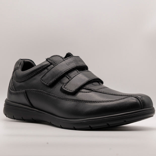 Lumberkack scarpe da uomo con velcro SIESTA nero - scarpe di qualità venduta a Milano da Pli-Pla