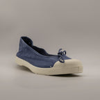 Natural World 128E Old Elysian – ballerina in cotone organico - blu mar - scarpe di qualità venduta a Milano da Pli-Pla