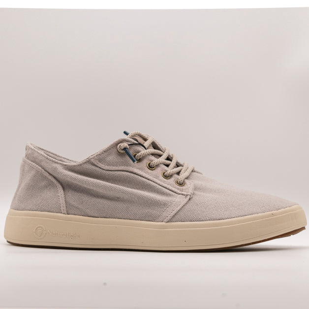 Natural World sneakers da uomo vegane Finch 8410 grigio - scarpe di qualità venduta a Milano da Pli-Pla