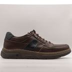 Notton Sneakers Uomo in Pelle con Zip 0417 marrone - scarpe di qualità venduta a Milano da Pli-Pla