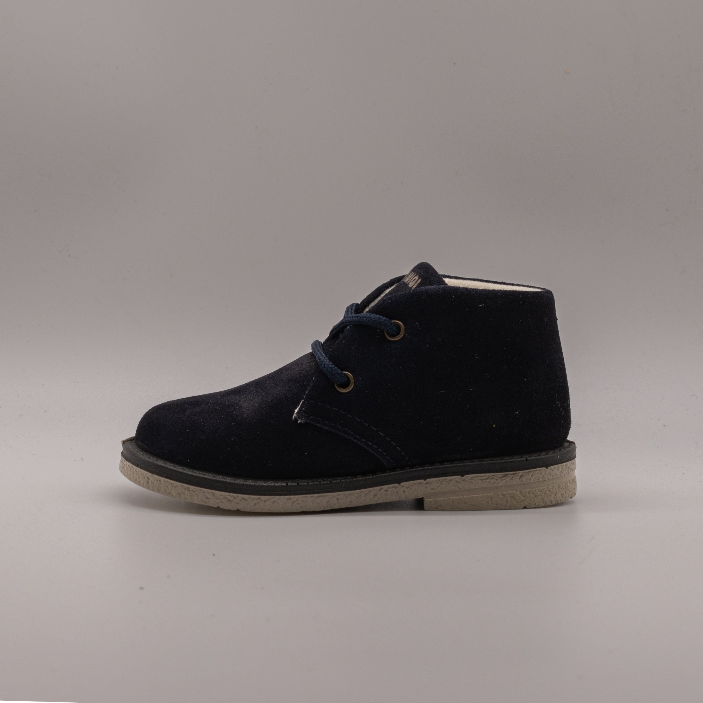Primigi 2356900 – Scarponcini bambino stile Clarks scamosciati - blu