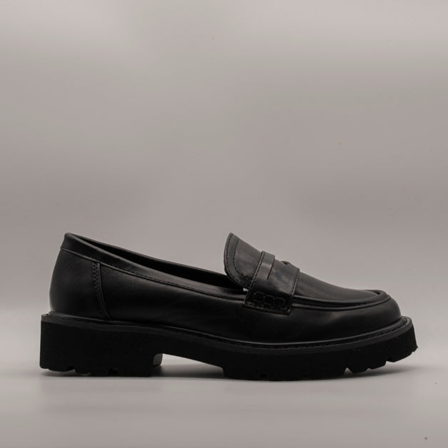 Valleverde mocassino donna 44520 nero - scarpe di qualità venduta a Milano da Pli-Pla