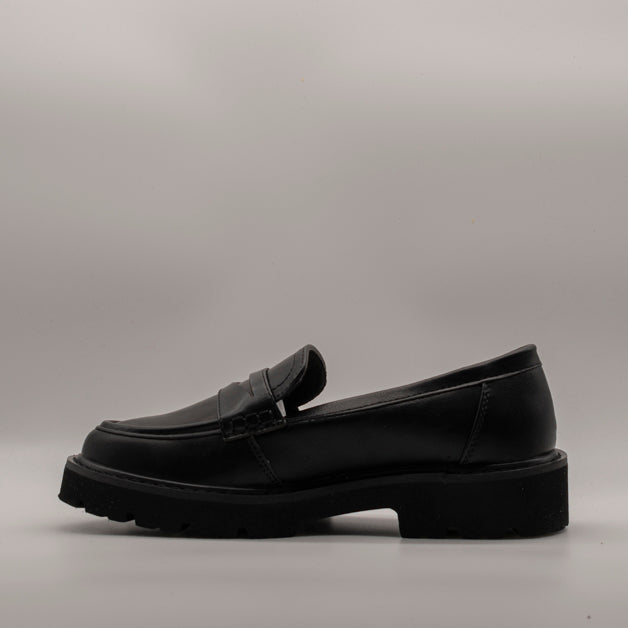 Valleverde mocassino donna 44520 nero - scarpe di qualità venduta a Milano da Pli-Pla