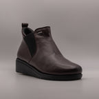 Valleverde VS10362W – Tronchetti donna in nappa con elastico - bordeaux - scarpe di qualità venduta a Milano da Pli-Pla