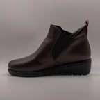 Valleverde VS10362W – Tronchetti donna in nappa con elastico - bordeaux - scarpe di qualità venduta a Milano da Pli-Pla
