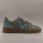 Victoria 1267100 Londres – Sneakers donna in pelle scamosciata - verde Jade