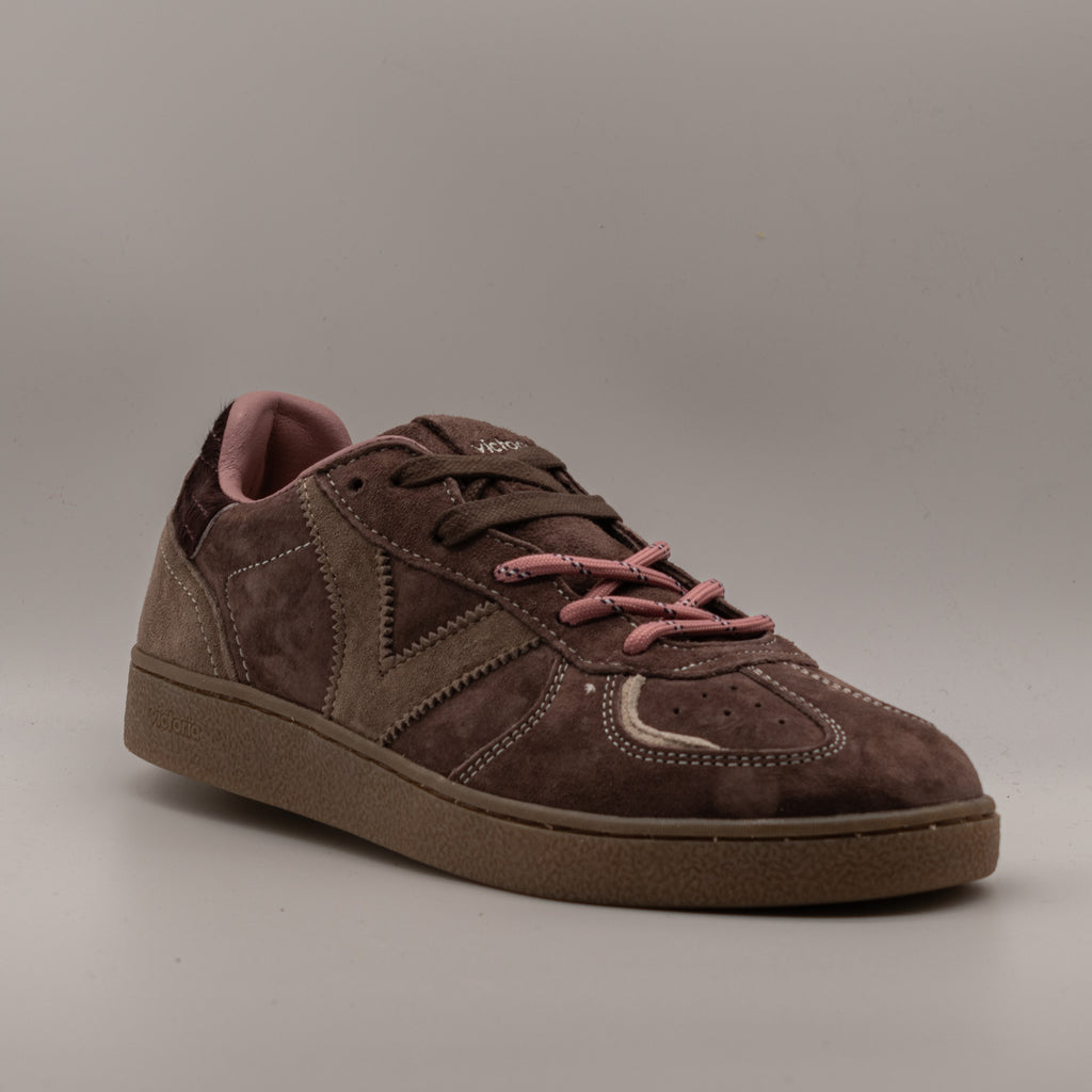 Victoria 1267100 Londres – Sneakers donna in pelle scamosciata - marrone
