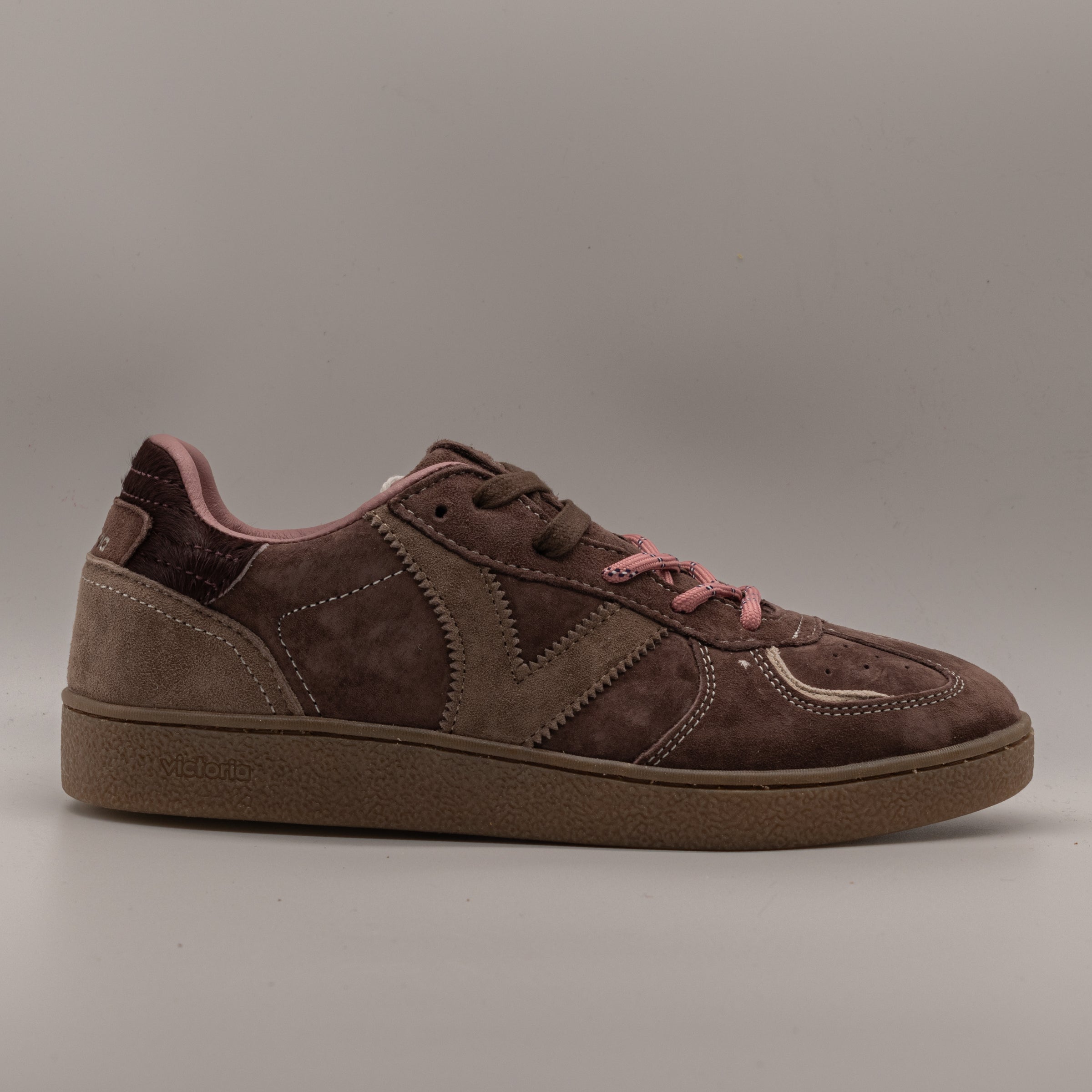 Victoria 1267100 Londres – Sneakers donna in pelle scamosciata - marrone