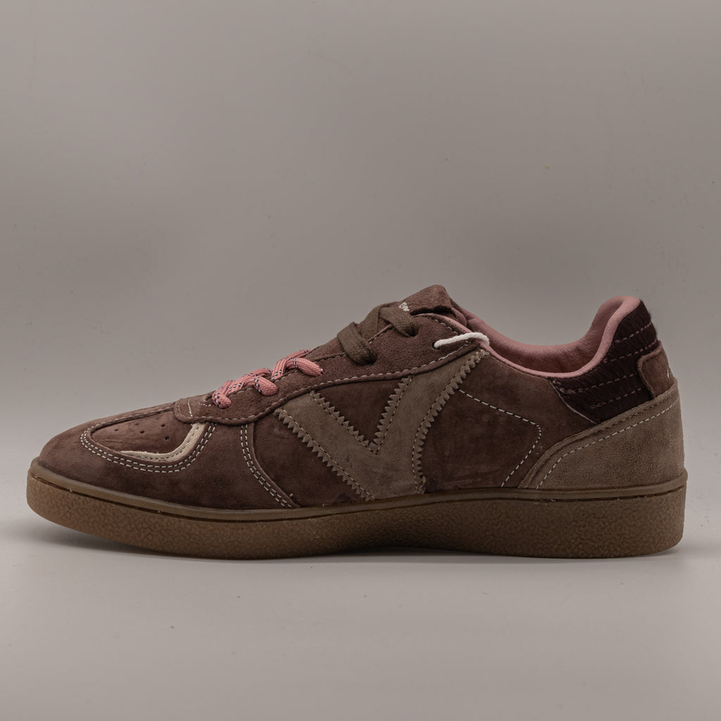 Victoria 1267100 Londres – Sneakers donna in pelle scamosciata - marrone