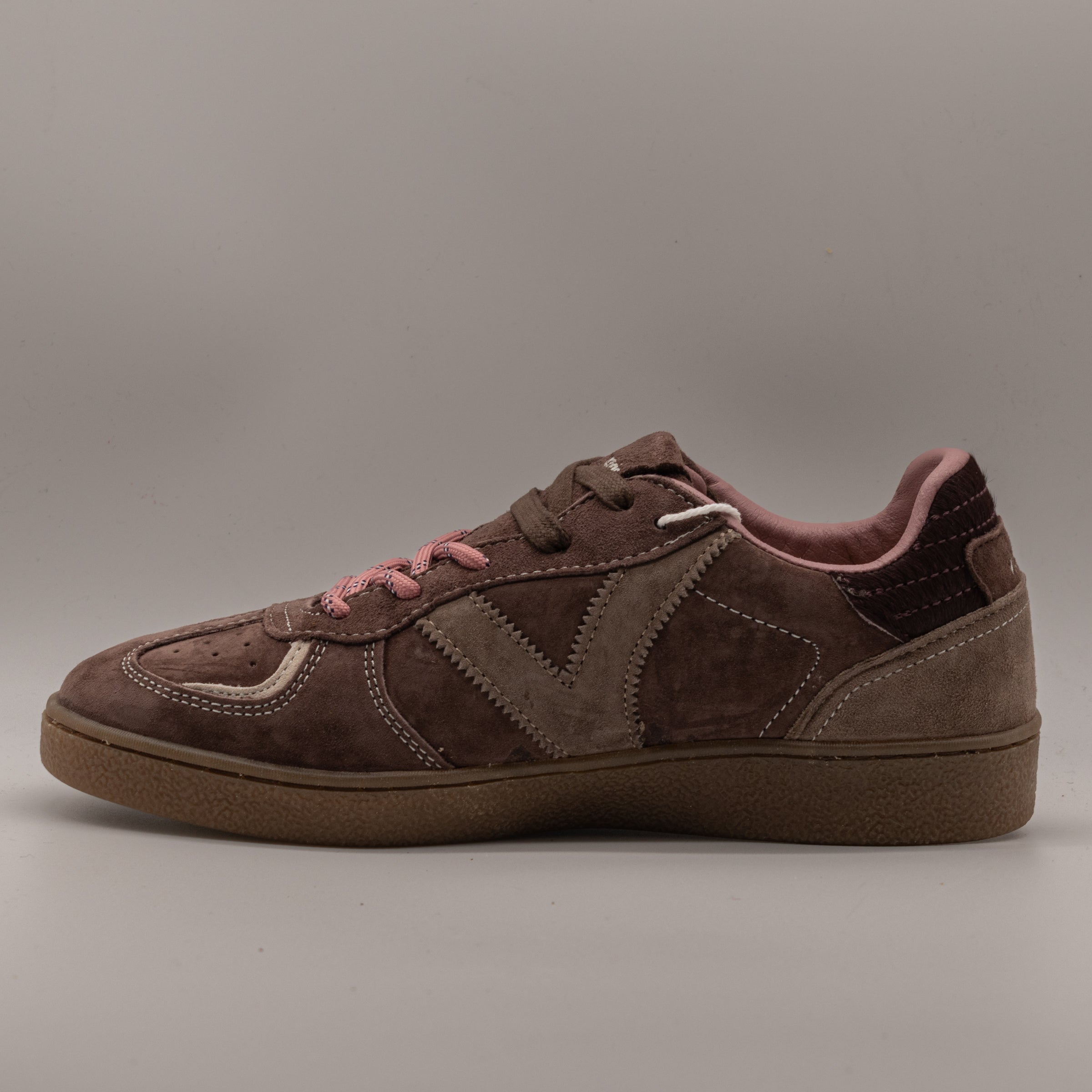 Victoria 1267100 Londres – Sneakers donna in pelle scamosciata - marrone