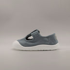 Victoria 1370108 Bosco Barefoot – sandali barefoot in tela per bambini - azzurro atlantico