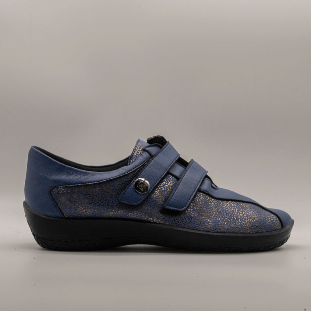 A’RCOPEDICO Libra Scarpe Ortopediche Comfort con velcro blu - scarpe di qualità venduta a Milano da Pli-Pla