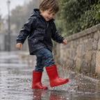 Birkenstock Derry EVA Kids – Stivali da pioggia bambino - rosso - scarpe di qualità venduta a Milano da Pli-Pla
