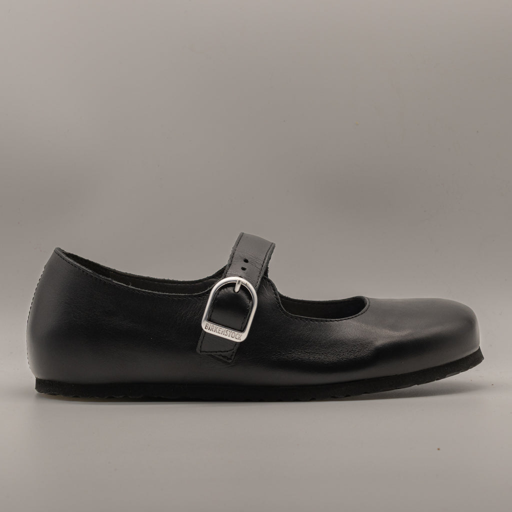 Birkenstock Santa Clarita – Ballerine Mary Jane in pelle - nero - scarpe di qualità venduta a Milano da Pli-Pla