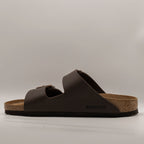 Birkenstock Arizona sandali dark brown - pianta larga - scarpe di qualità venduta a Milano da Pli-Pla