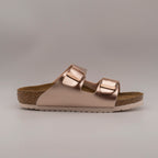 Birkenstock Arizona Kids – sandalo aperto bambino a due cinturini con plantare anatomico - electric metallic copper - scarpe di qualità venduta a Milano da Pli-Pla