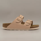 Birkenstock Arizona – sandalo a due cinturini con plantare anatomico - new beige - scarpe di qualità venduta a Milano da Pli-Pla
