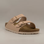Birkenstock Arizona – sandalo a due cinturini con plantare anatomico - new beige - scarpe di qualità venduta a Milano da Pli-Pla