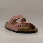 Birkenstock Arizona – sandalo a due cinturini con plantare anatomico - pink clay - scarpe di qualità venduta a Milano da Pli-Pla