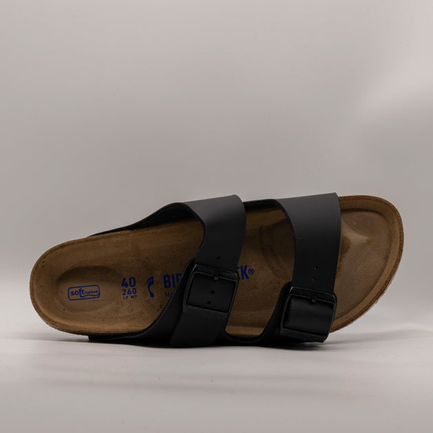 Birkenstock Arizona Soft Footbed sandali nero - scarpe di qualità venduta a Milano da Pli-Pla