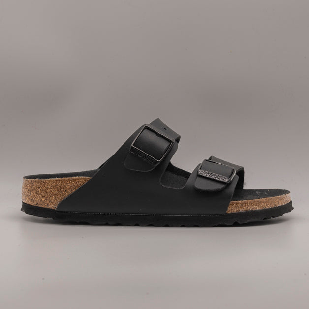 Birkenstock Arizona – sandalo a due cinturini con plantare coordinato - Triples Black - scarpe di qualità venduta a Milano da Pli-Pla