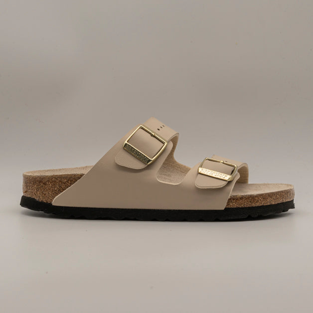 Birkenstock Arizona – sandalo a due cinturini con plantare coordinato - Triples Sandcastle/Oyster - scarpe di qualità venduta a Milano da Pli-Pla