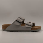 Birkenstock Arizona vegan sandali grigio coin