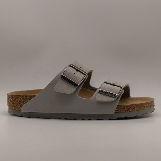 Birkenstock Arizona vegan sandali grigio coin