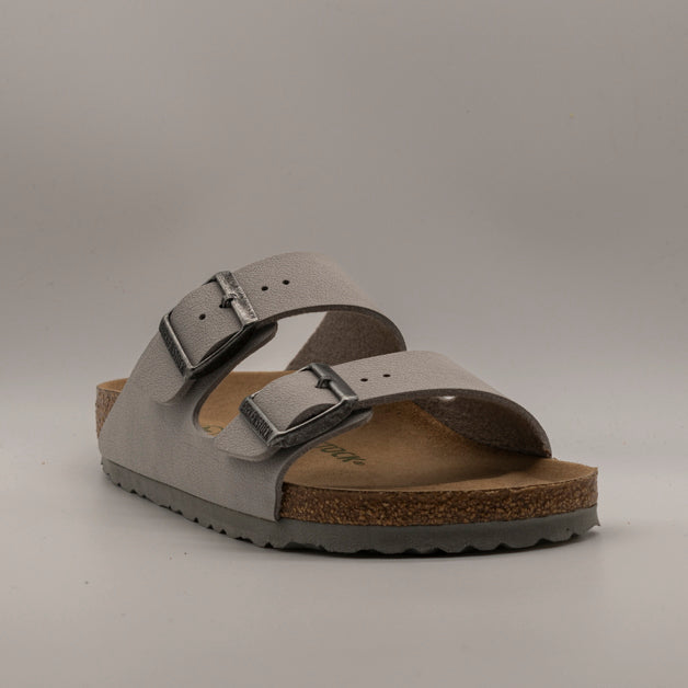 Birkenstock Arizona vegan sandali grigio coin