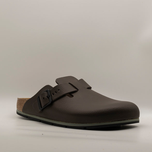 Birkenstock Boston PRO sabot pelle marrone - scarpe di qualità venduta a Milano da Pli-Pla