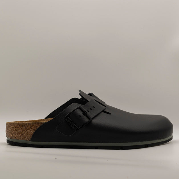 Birkenstock Boston PRO sabot pelle nero - scarpe di qualità venduta a Milano da Pli-Pla