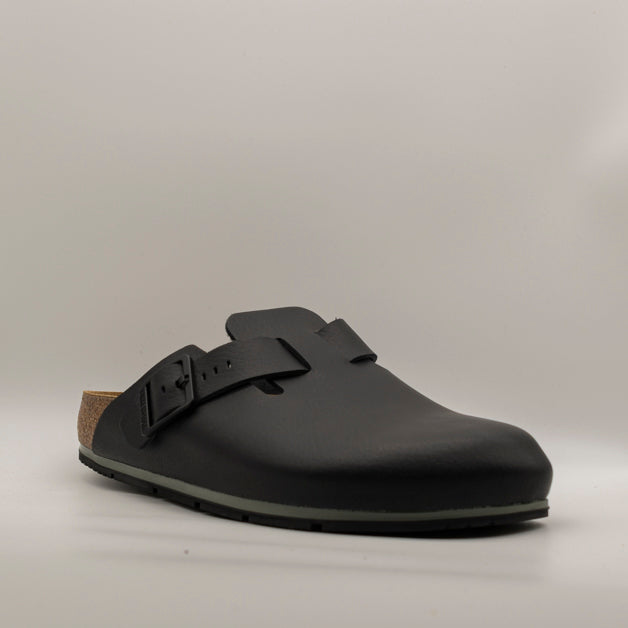 Birkenstock Boston PRO sabot pelle nero - scarpe di qualità venduta a Milano da Pli-Pla