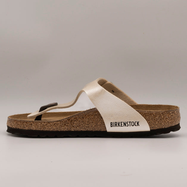 Birkenstock Gizeh – Sandali infradito con plantare anatomico - graceful pearl white - scarpe di qualità venduta a Milano da Pli-Pla
