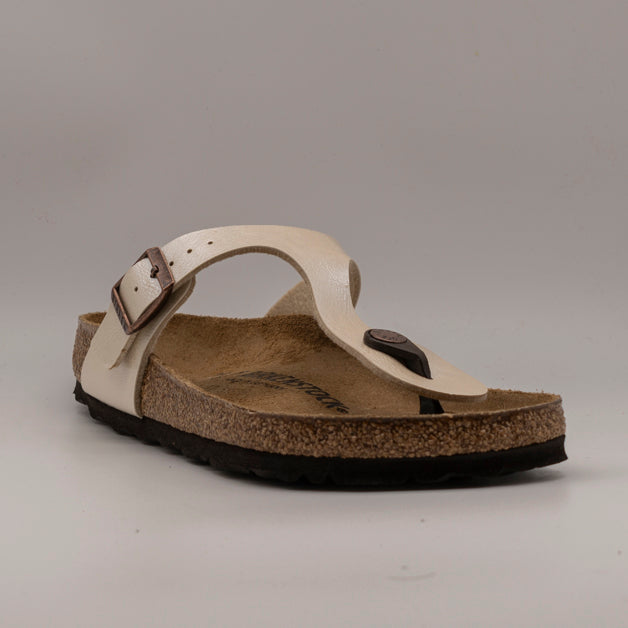 Birkenstock Gizeh – Sandali infradito con plantare anatomico - graceful pearl white - scarpe di qualità venduta a Milano da Pli-Pla