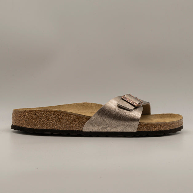 Birkenstock Madrid – Sandali a una fascia con plantare anatomico - Graceful Taupe - scarpe di qualità venduta a Milano da Pli-Pla