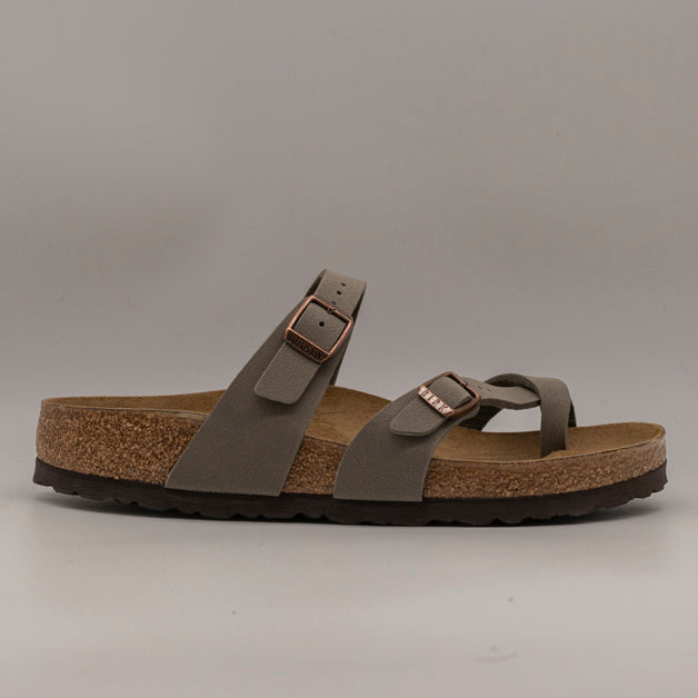 Birkenstock Mayari – Sandali infradito con plantare anatomico - stone - scarpe di qualità venduta a Milano da Pli-Pla
