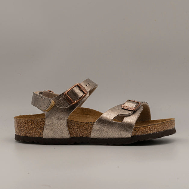 Birkenstock Rio – sandalo con cinturino al tallone e plantare anatomico - graceful taupe - scarpe di qualità venduta a Milano da Pli-Pla