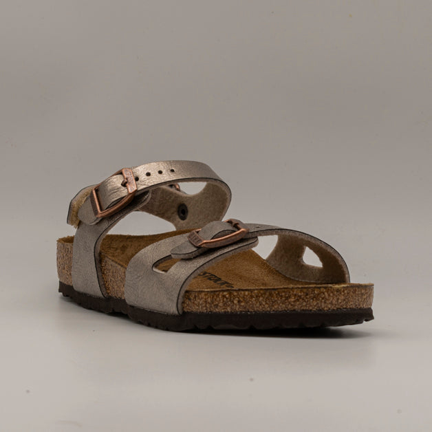 Birkenstock Rio – sandalo con cinturino al tallone e plantare anatomico - graceful taupe - scarpe di qualità venduta a Milano da Pli-Pla