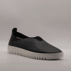 Cinzia Soft PQ8245449C ballerine in pelle con suola platform nero - scarpe di qualità venduta a Milano da Pli-Pla