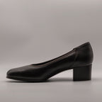 Cinzia Valle 2296 Dècolletè in pelle da donna con tacco testa di moro - scarpe di qualità venduta a Milano da Pli-Pla