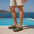 Crocs Classic Sabot U – Sabot unisex verde militare - scarpe di qualità venduta a Milano da Pli-Pla