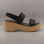 Crocs Brooklyn Sky Sandal – sandalo con zeppa LiteRide™ - nero - scarpe di qualità venduta a Milano da Pli-Pla