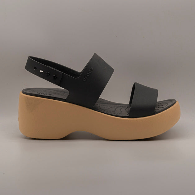 Crocs Brooklyn Sky Sandal – sandalo con zeppa LiteRide™ - nero - scarpe di qualità venduta a Milano da Pli-Pla