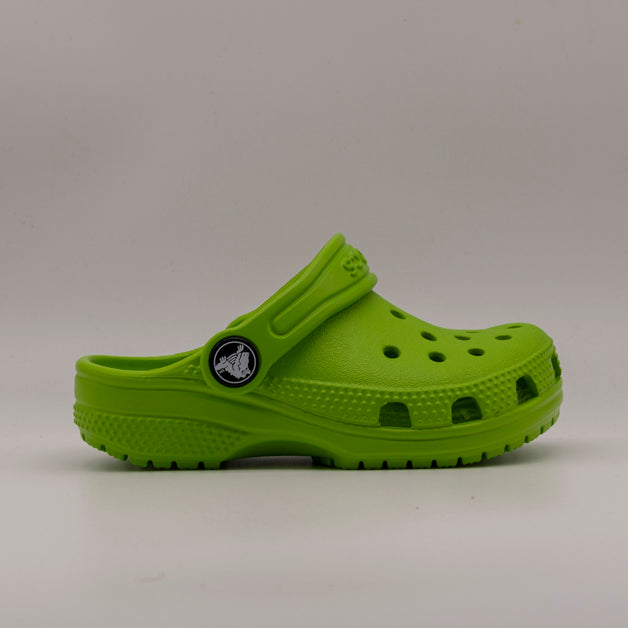 Crocs Classic Clog T Green Limeade da bambino - scarpe di qualità venduta a Milano da Pli-Pla